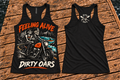 Women's Biker Tank front