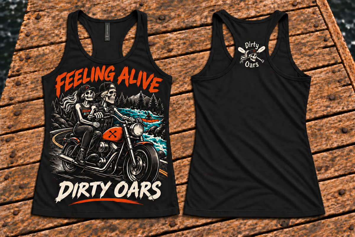 Women's Biker Tank front