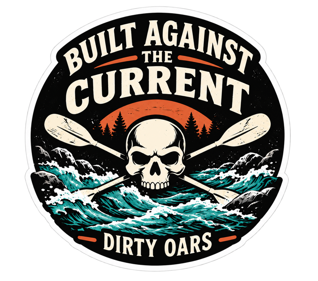 Built Against the Current sticker included in the pack